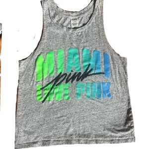 PINK Victoria's Secret muscle Top